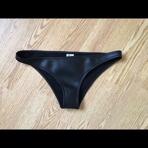 Neoprene bikini swimsuit bottoms